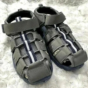 Gerber Boys Caged Grey Athletic Sandals‎